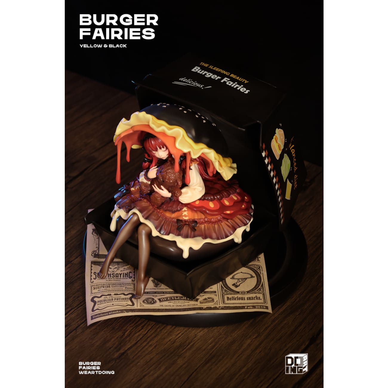 WeArtDoing - Sweetheart Cheese Chicken Burger / Angus Beef Burger [8 Variants]