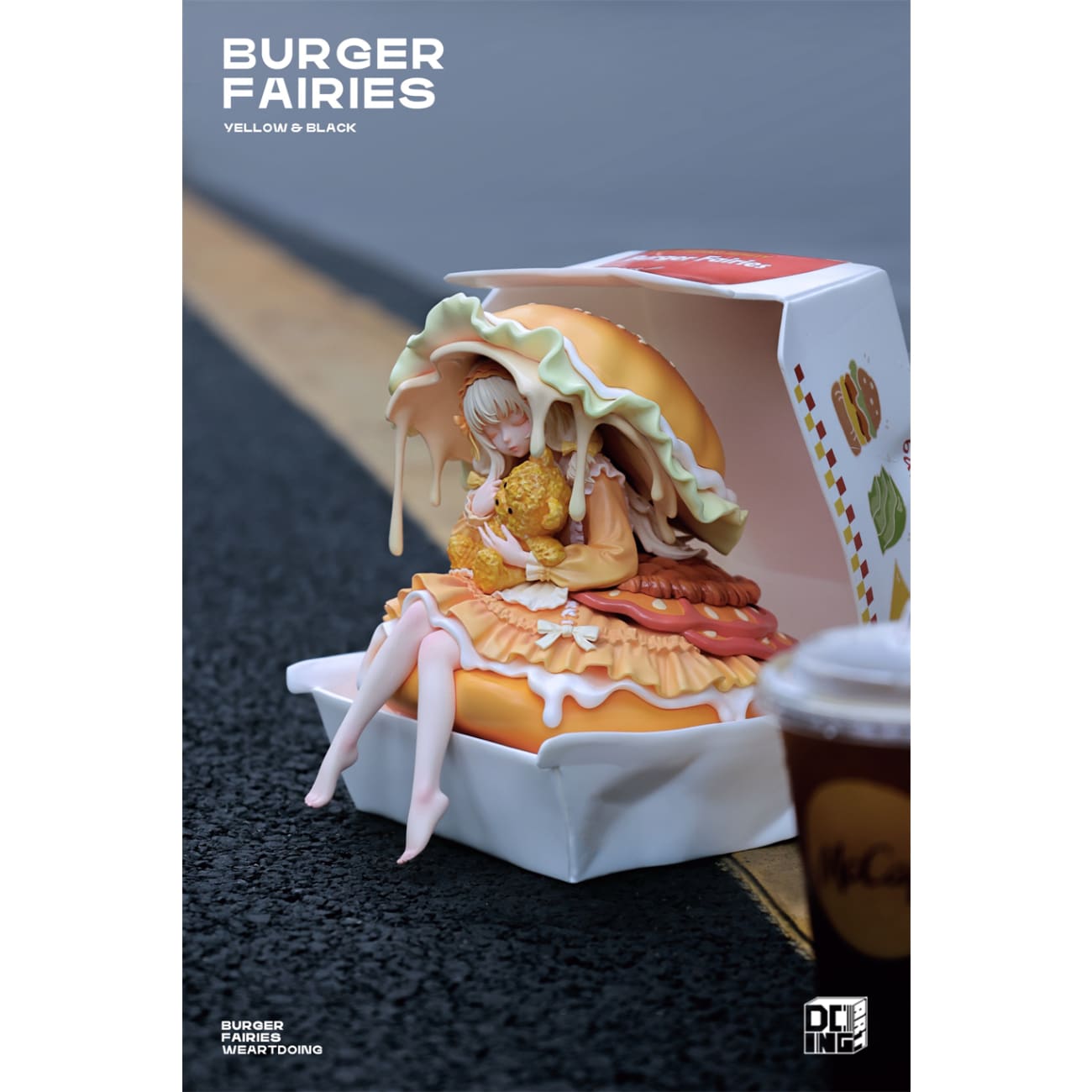 WeArtDoing - Sweetheart Cheese Chicken Burger / Angus Beef Burger [8 Variants]