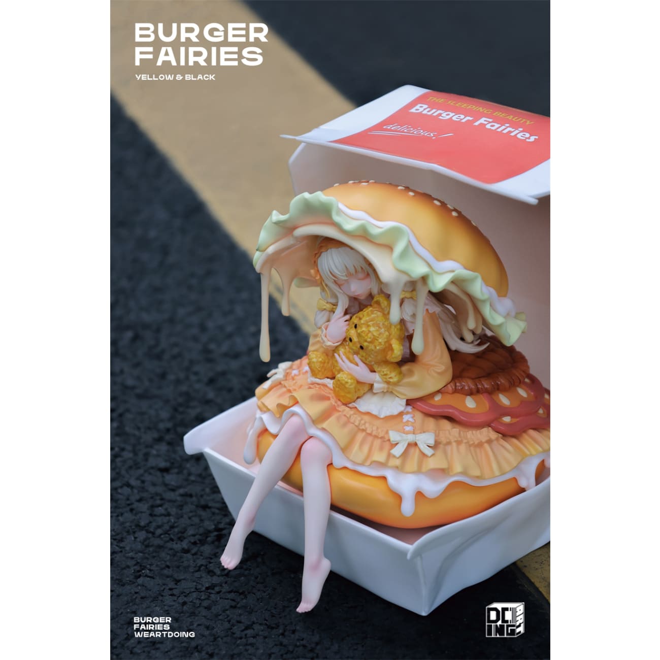 WeArtDoing - Sweetheart Cheese Chicken Burger / Angus Beef Burger [8 Variants]