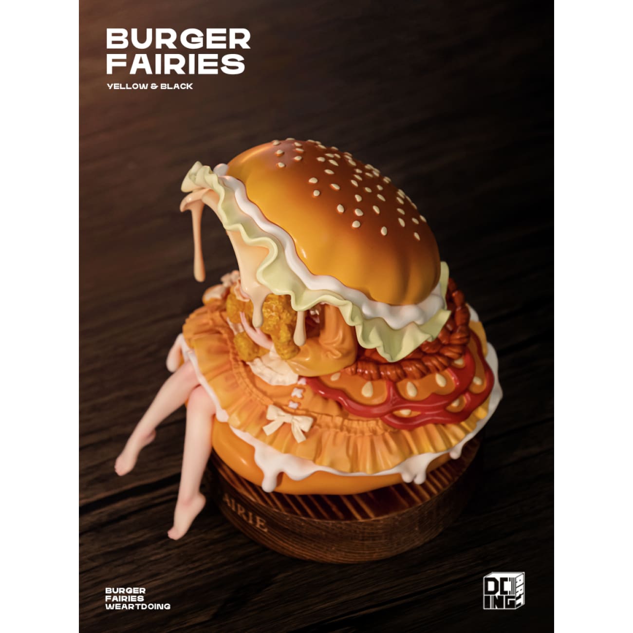 WeArtDoing - Sweetheart Cheese Chicken Burger / Angus Beef Burger [8 Variants]