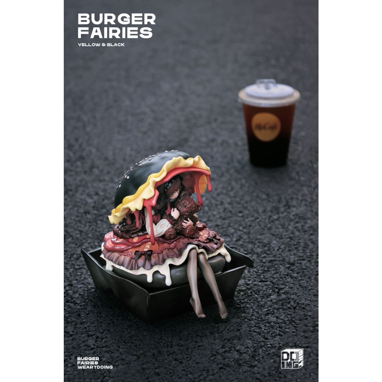 WeArtDoing - Sweetheart Cheese Chicken Burger / Angus Beef Burger [8 Variants]