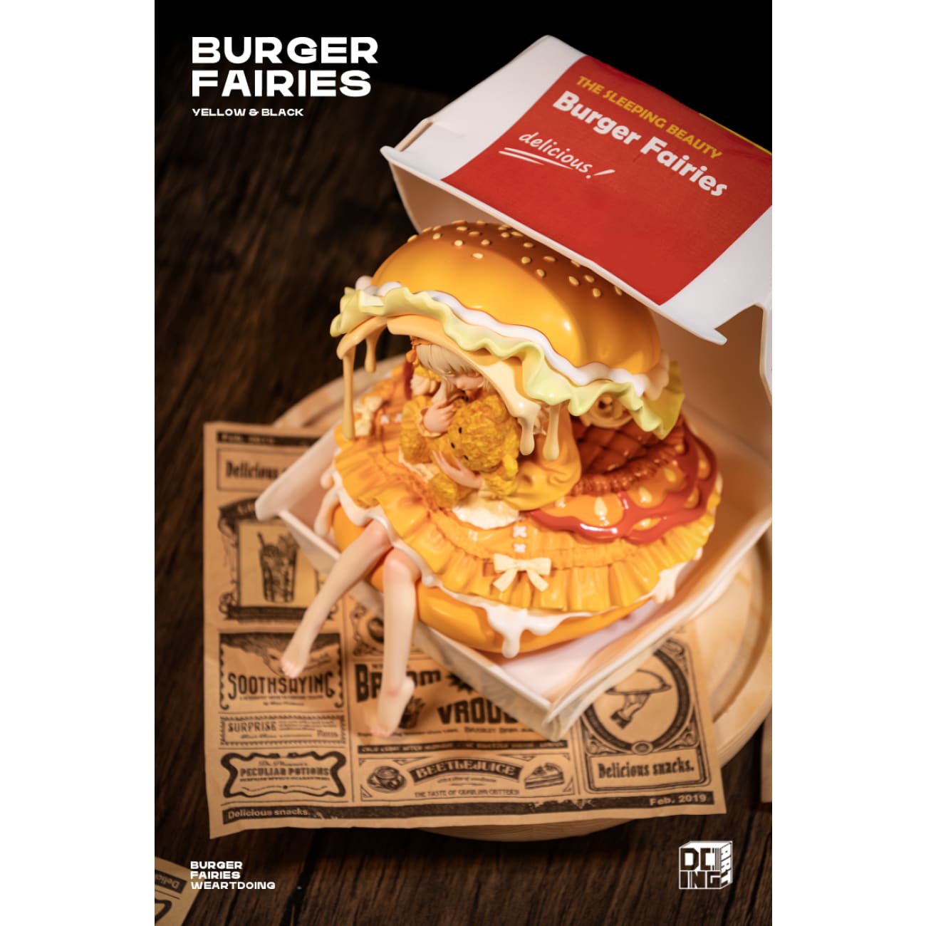 WeArtDoing - Sweetheart Cheese Chicken Burger / Angus Beef Burger [8 Variants]