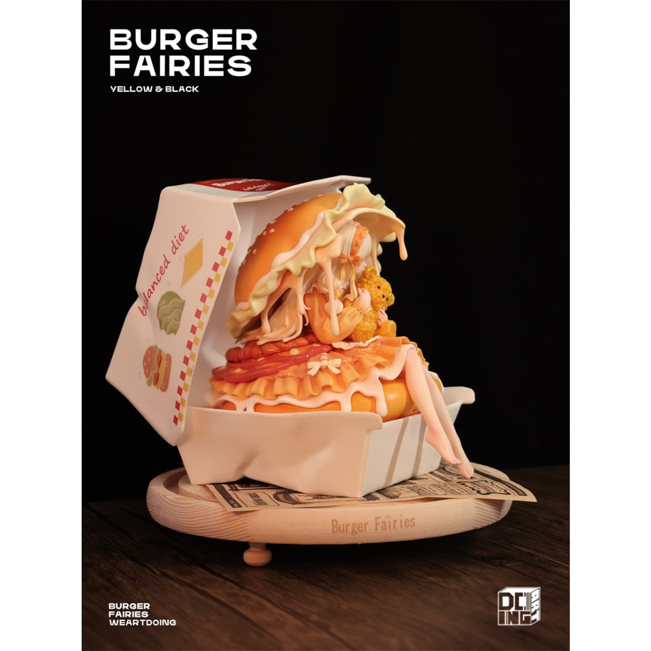 WeArtDoing - Sweetheart Cheese Chicken Burger / Angus Beef Burger [8 Variants]