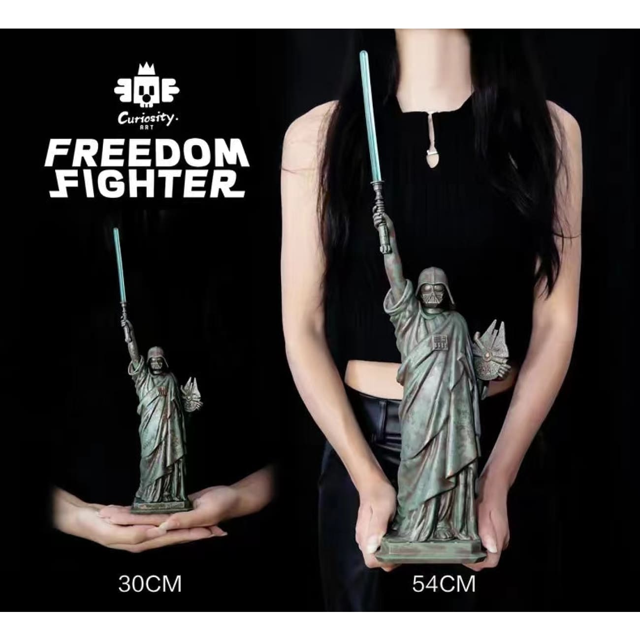 WeArtDoing x Curiosity Art - Freedom Fighter / Freedom Fighter-Bronze [4 Variants]