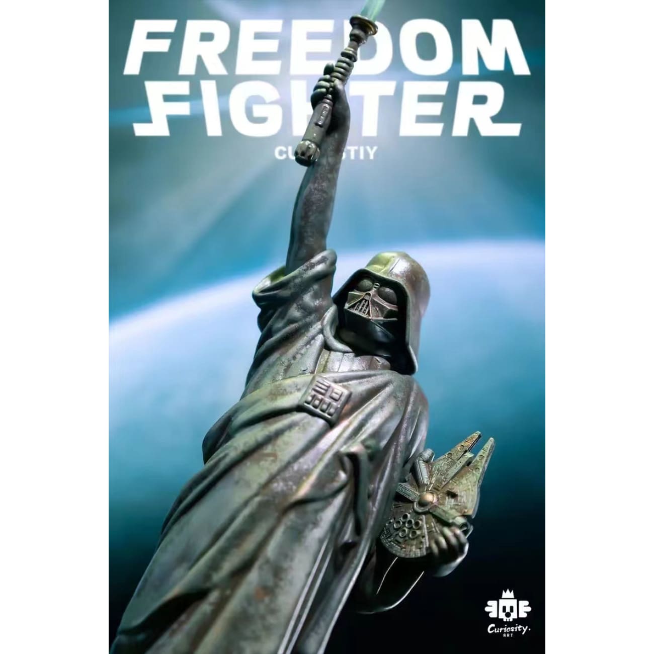 WeArtDoing x Curiosity Art - Freedom Fighter / Freedom Fighter-Bronze [4 Variants]