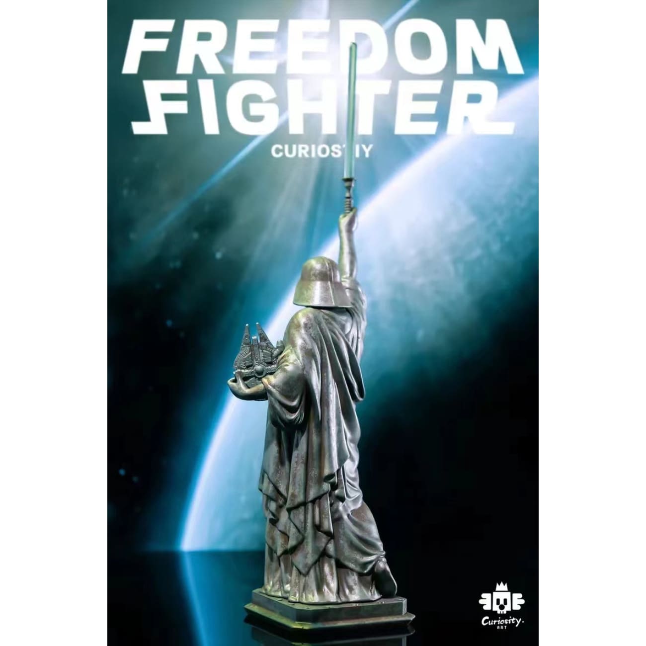 WeArtDoing x Curiosity Art - Freedom Fighter / Freedom Fighter-Bronze [4 Variants]