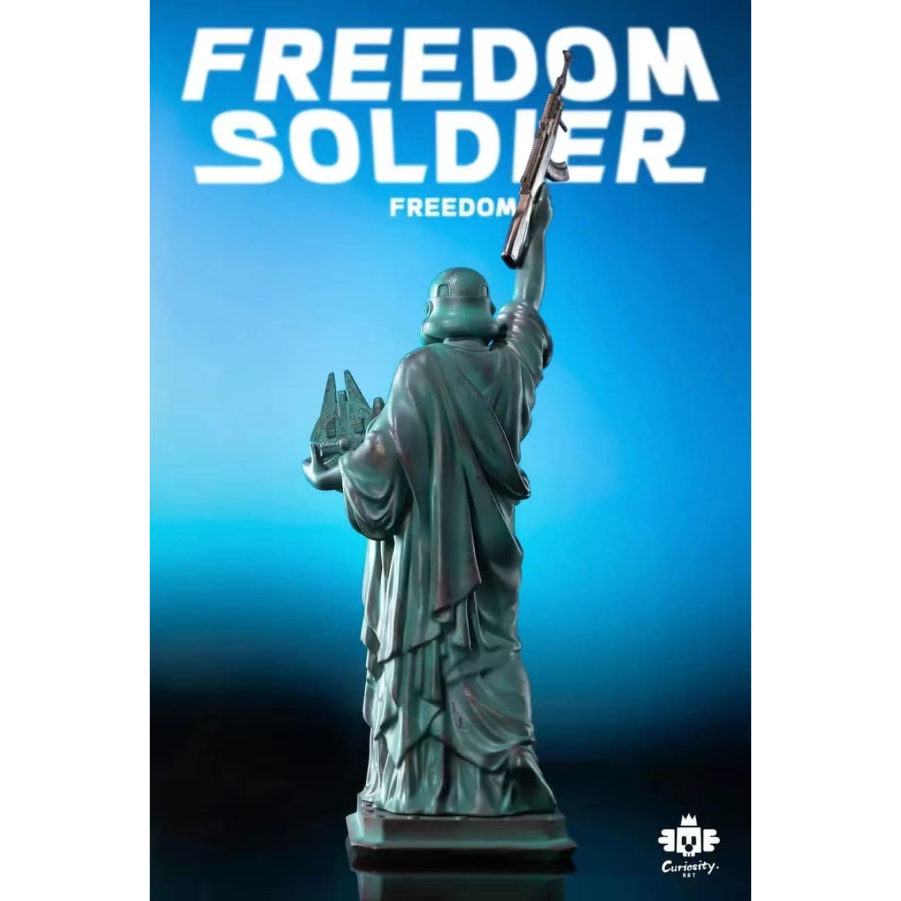 WeArtDoing x Curiosity Art - Freedom Soldier / Freedom Soldier-Bronze [4 Variants]