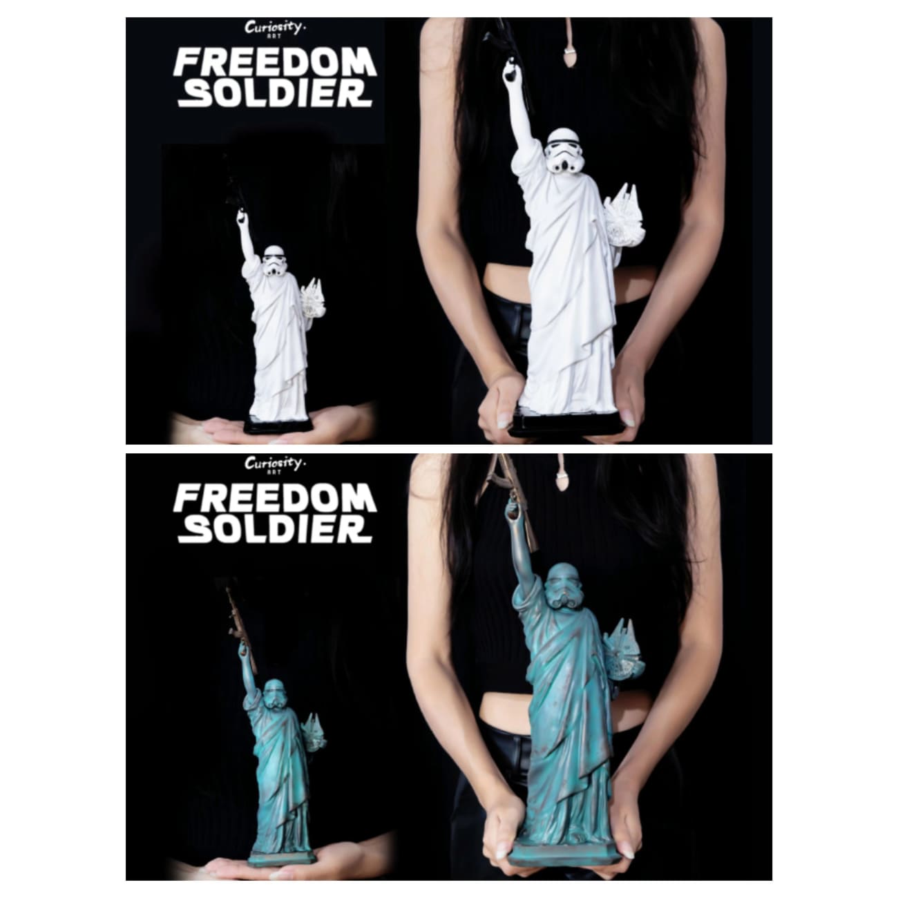 WeArtDoing x Curiosity Art - Freedom Soldier / Freedom Soldier-Bronze [4 Variants]