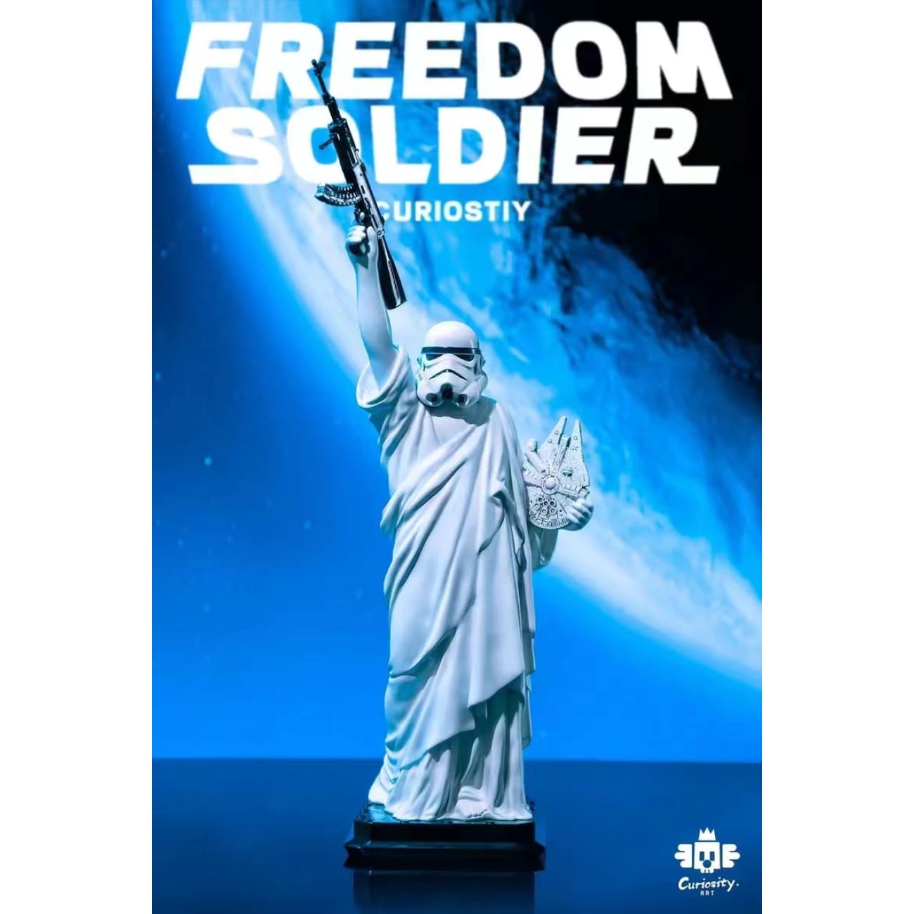 WeArtDoing x Curiosity Art - Freedom Soldier / Freedom Soldier-Bronze [4 Variants]