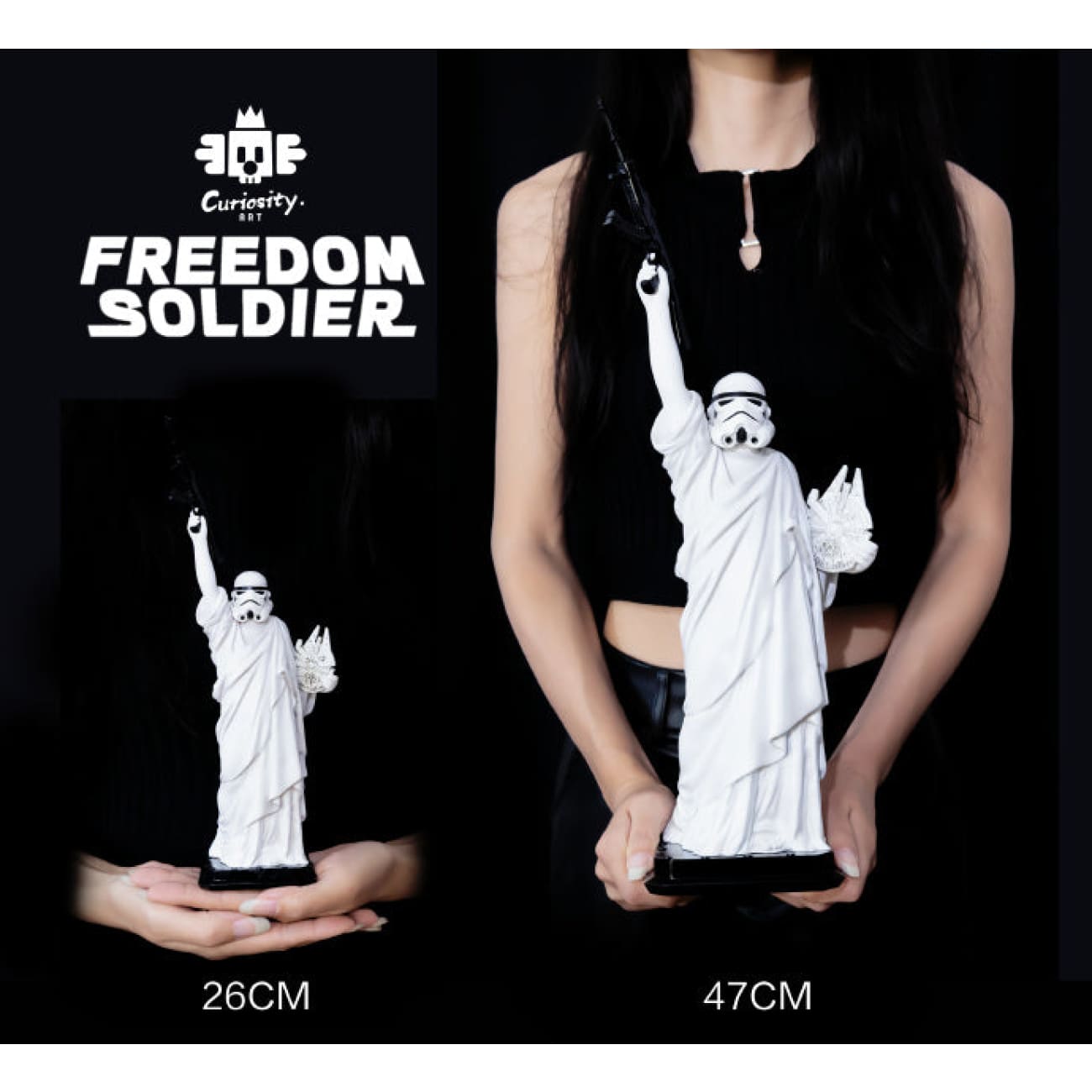 WeArtDoing x Curiosity Art - Freedom Soldier / Freedom Soldier-Bronze [4 Variants]