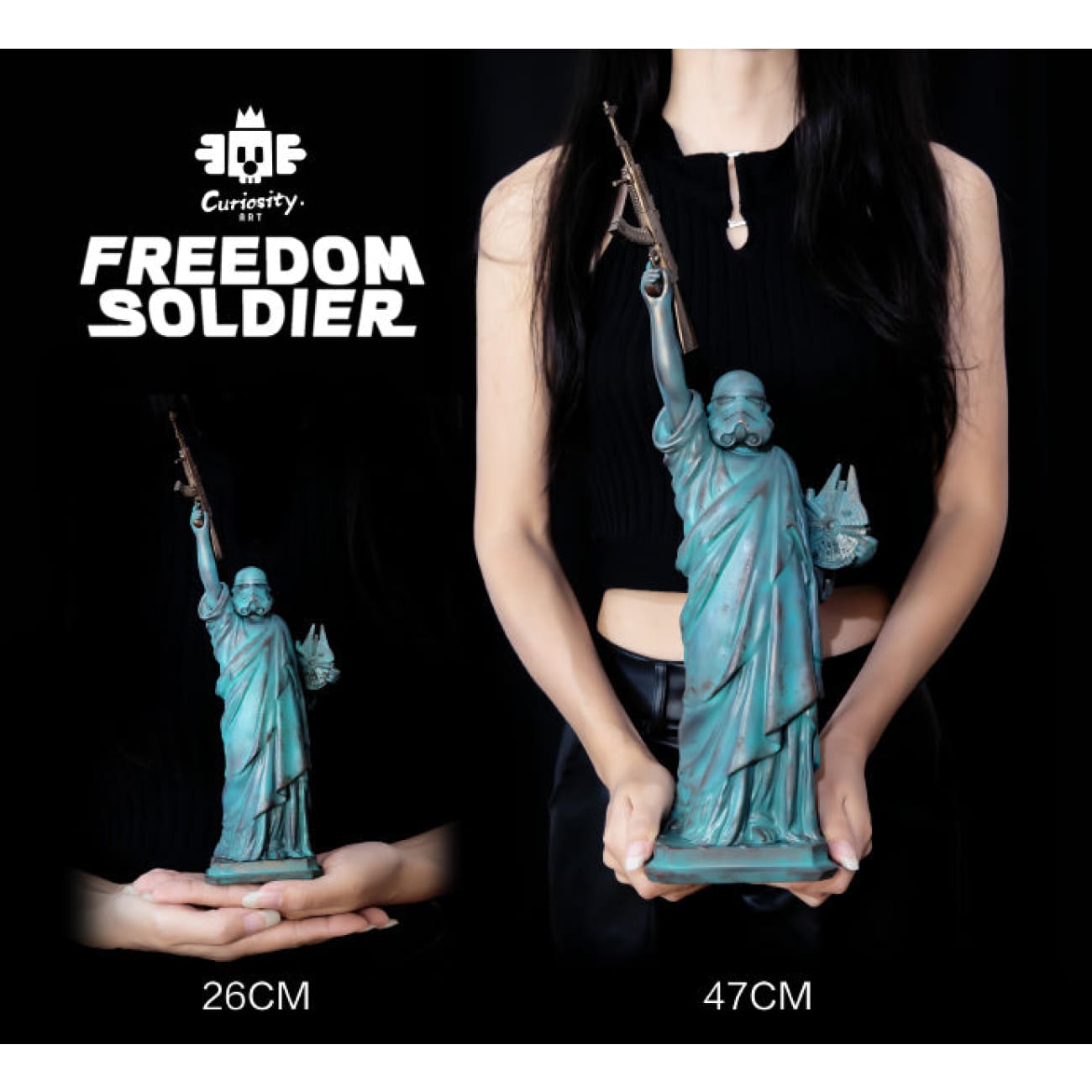 WeArtDoing x Curiosity Art - Freedom Soldier / Freedom Soldier-Bronze [4 Variants]