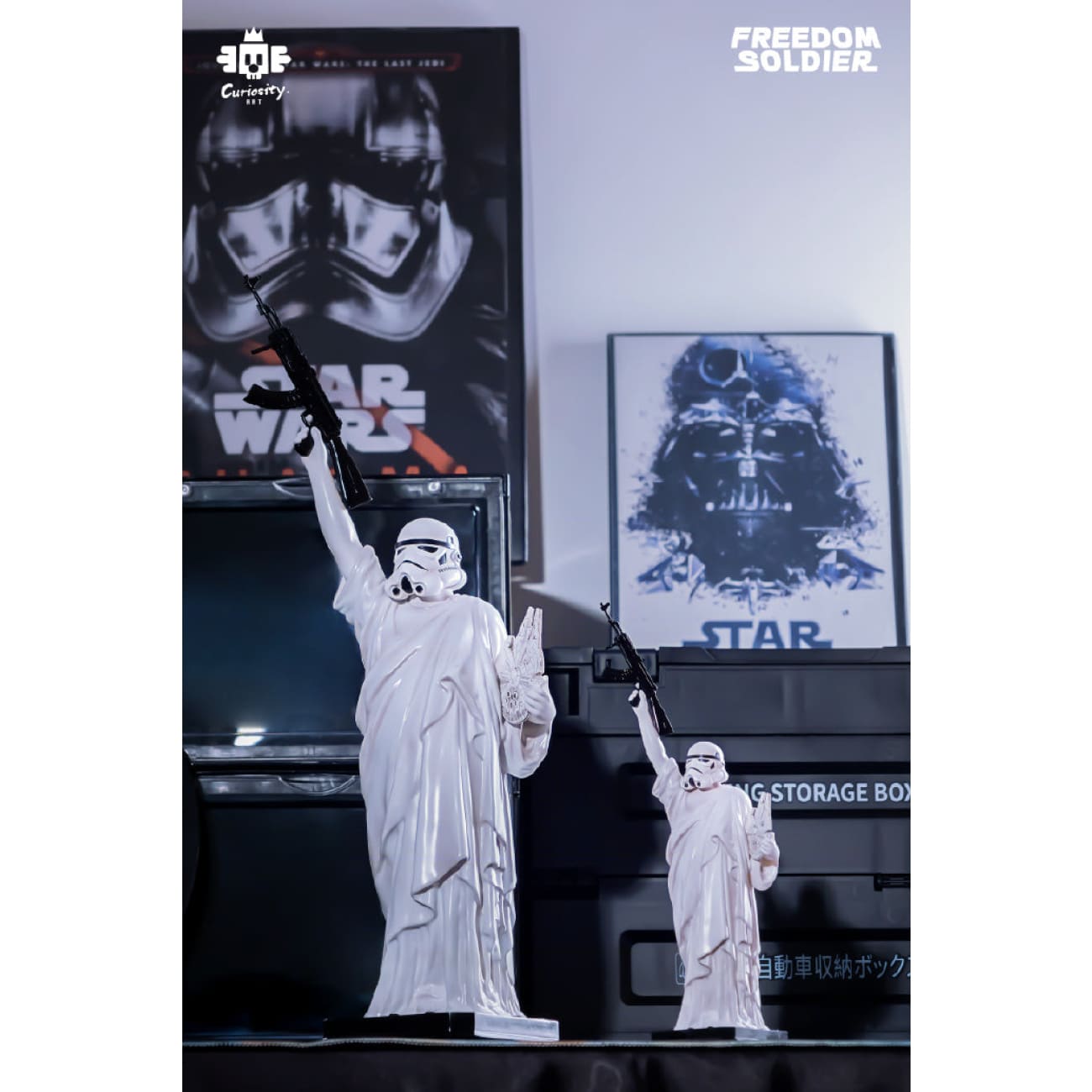 WeArtDoing x Curiosity Art - Freedom Soldier / Freedom Soldier-Bronze [4 Variants]