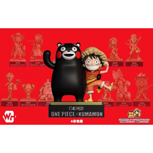 WH Studio - Kumamon with Monkey D. Luffy [Color Version / Gold Version]