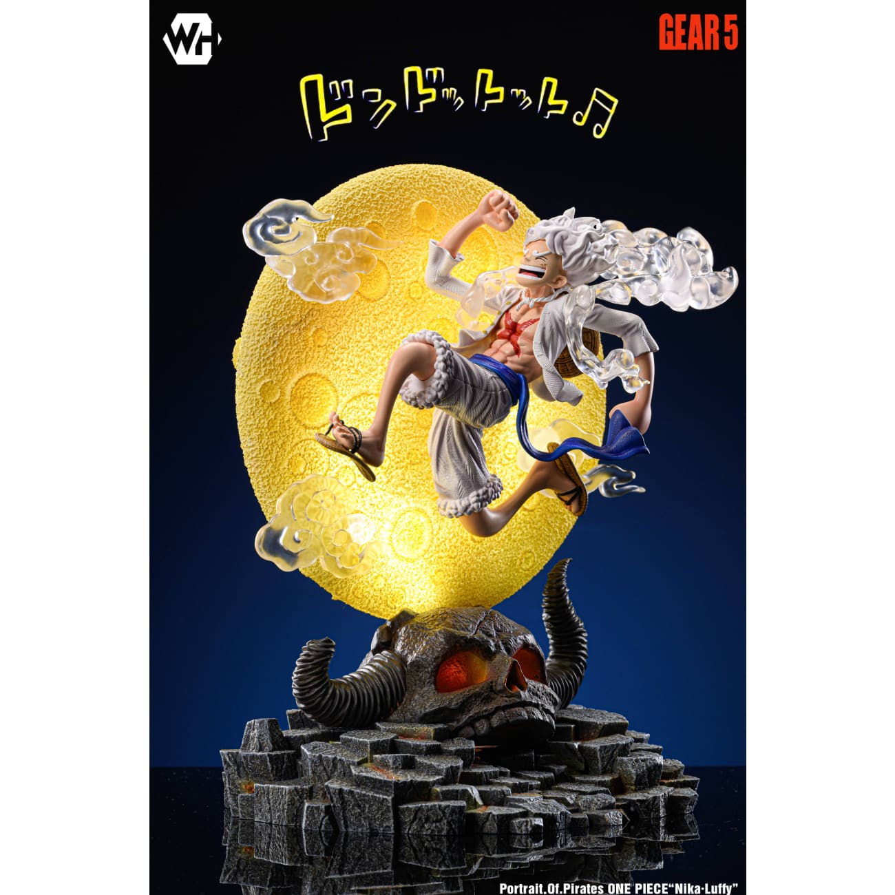 WH Studio - Sun God Nika Luffy Gear 5
