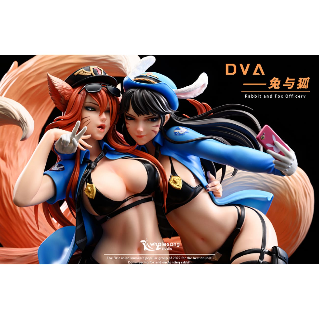 Whale Song Studio - D.Va & The Nine-Tailed Fox Ahri [2 Variants]