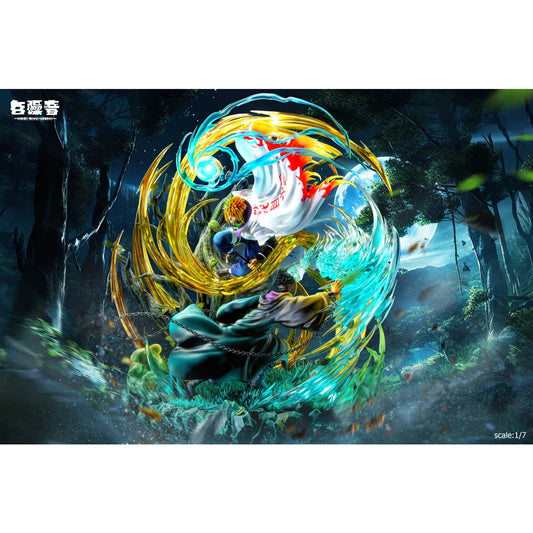 White Noise Studio - Minato Namikaze vs Obito Uchiha