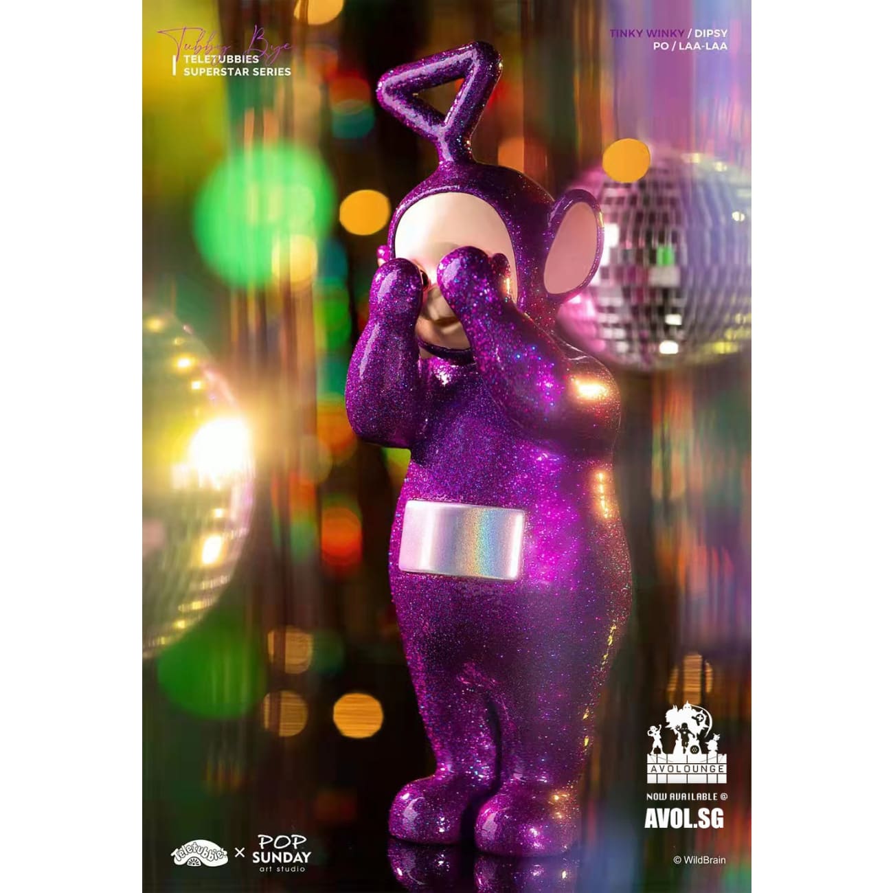 WildBrain X POP SUNDAY - Tinky Winky/ Dipsy