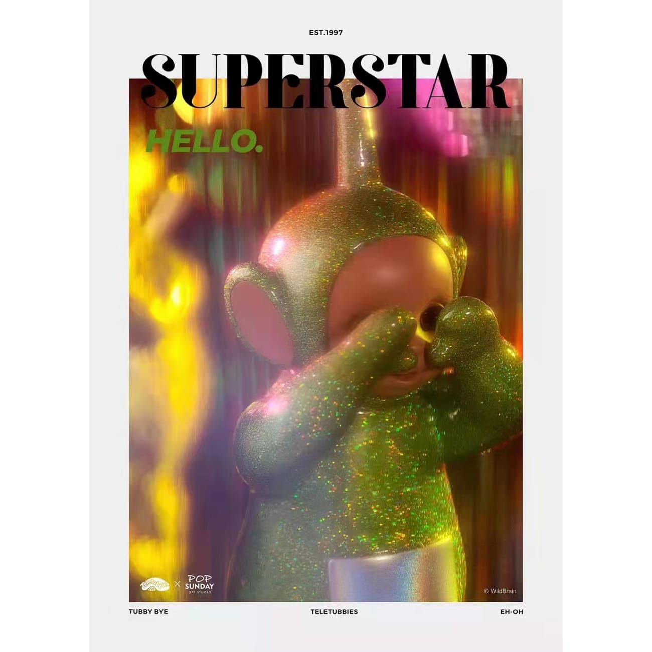 WildBrain X POP SUNDAY - Tinky Winky/ Dipsy