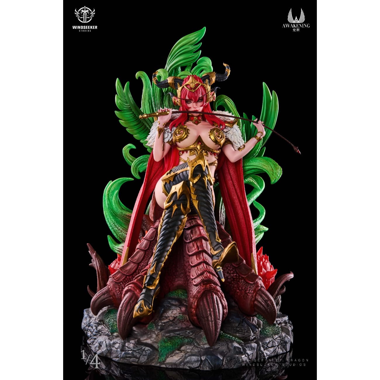 Windseeker Studio x Awakening Studio - Red Dragon Queen Alexstrasza