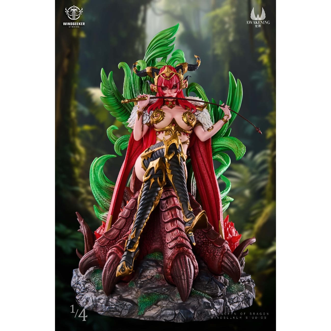Windseeker Studio x Awakening Studio - Red Dragon Queen Alexstrasza