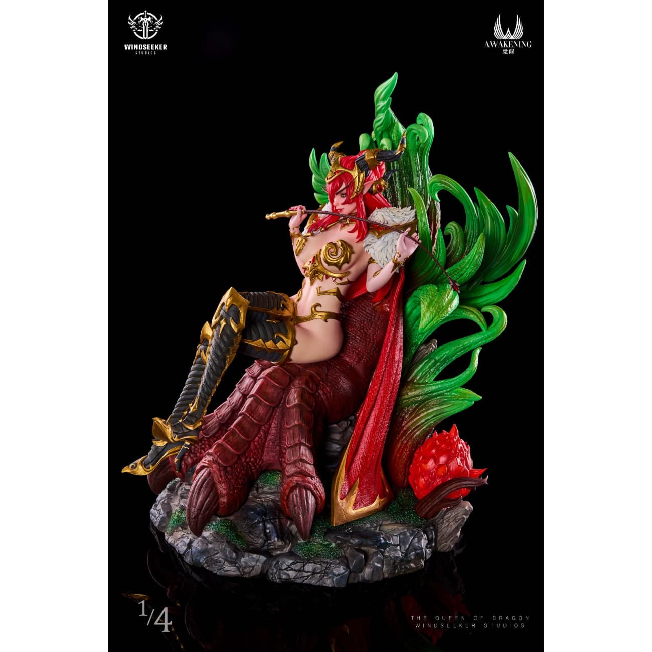 Windseeker Studio x Awakening Studio - Red Dragon Queen Alexstrasza