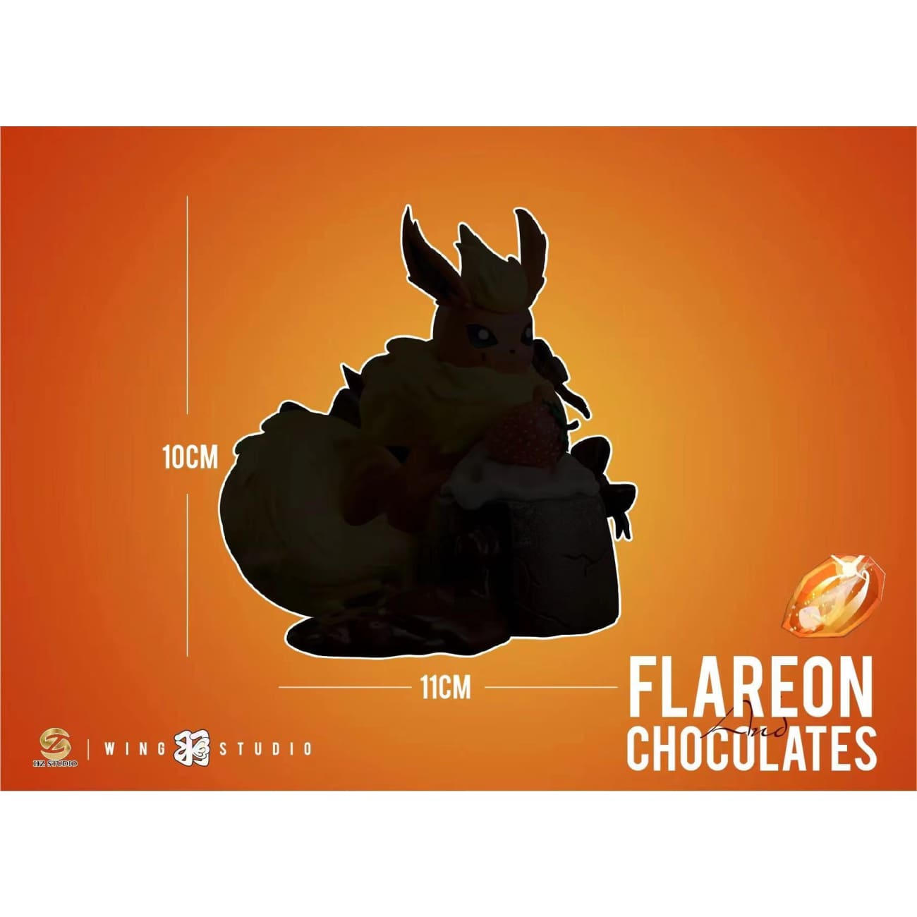 Wing Studio X HZ Studio - Chocolate Flareon