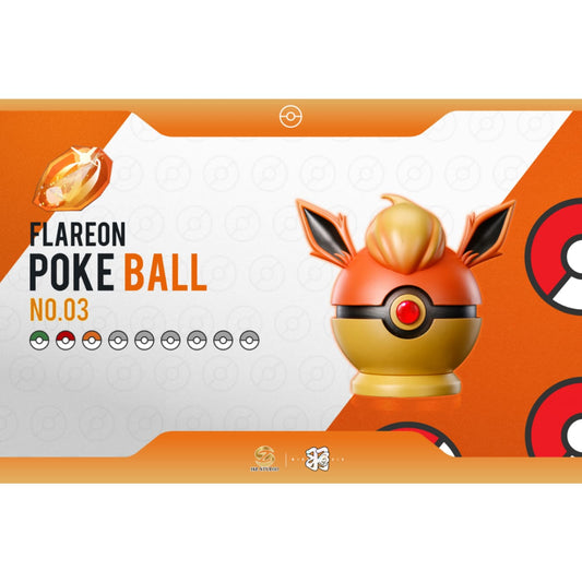 Wing Studio X HZ Studio - Flareon Poke Ball
