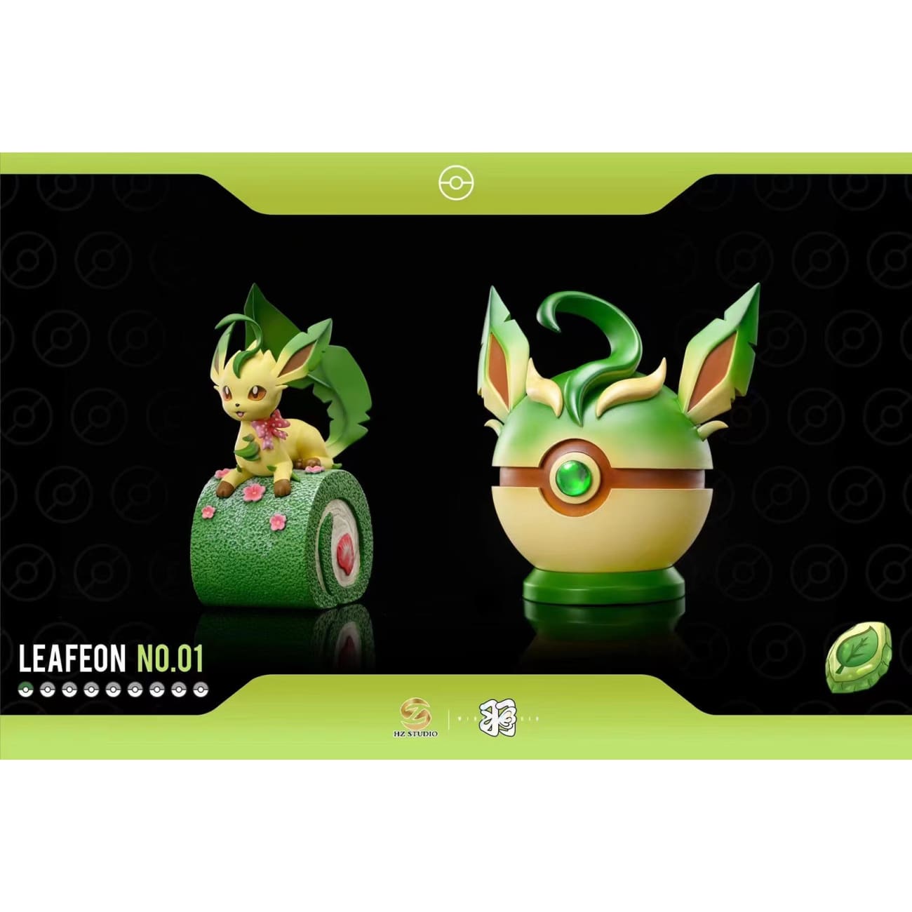 Wing Studio X  HZ Studio - Leafeon Poke Ball
