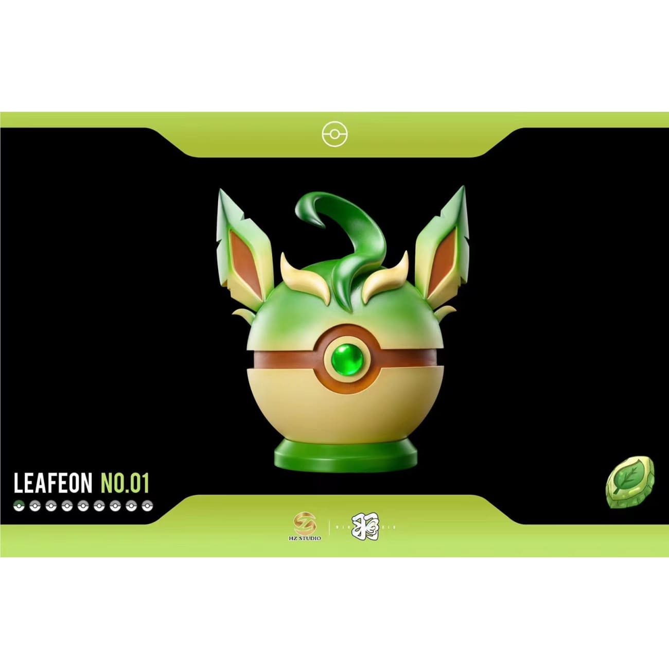 Wing Studio X  HZ Studio - Leafeon Poke Ball
