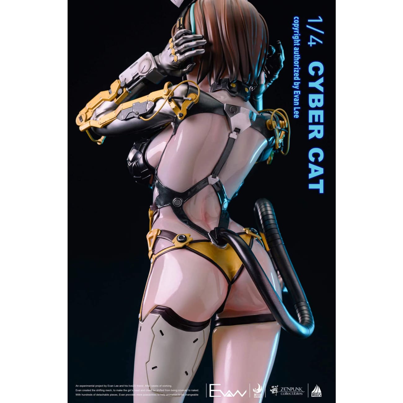 Wing Toys Studio x Zenpunk Collectibles x YCFCG - Cyber Cat