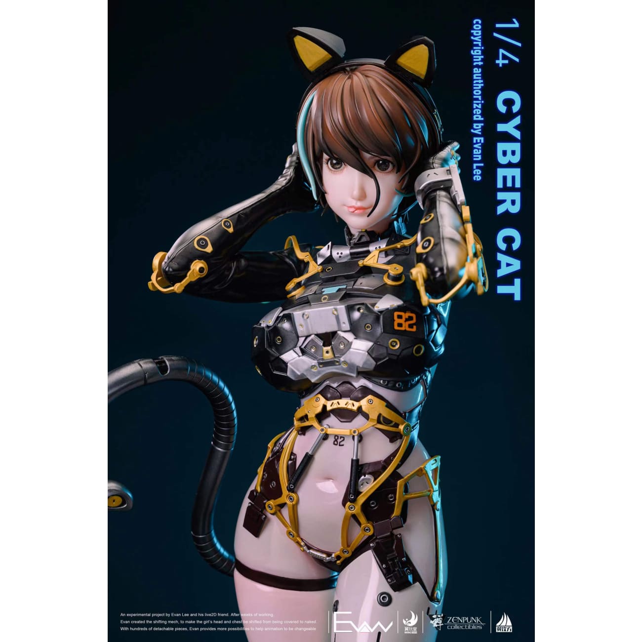 Wing Toys Studio x Zenpunk Collectibles x YCFCG - Cyber Cat