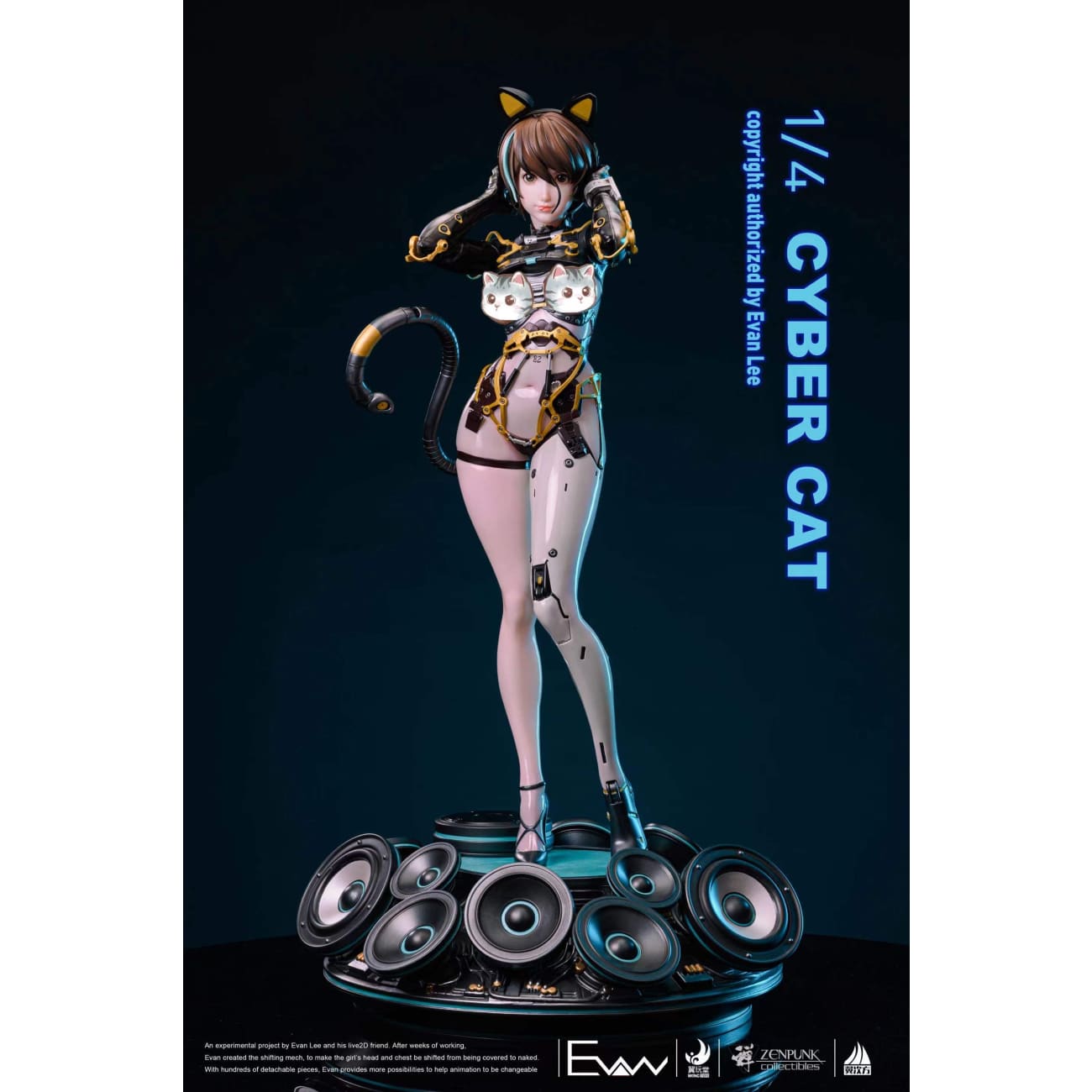 Wing Toys Studio x Zenpunk Collectibles x YCFCG - Cyber Cat