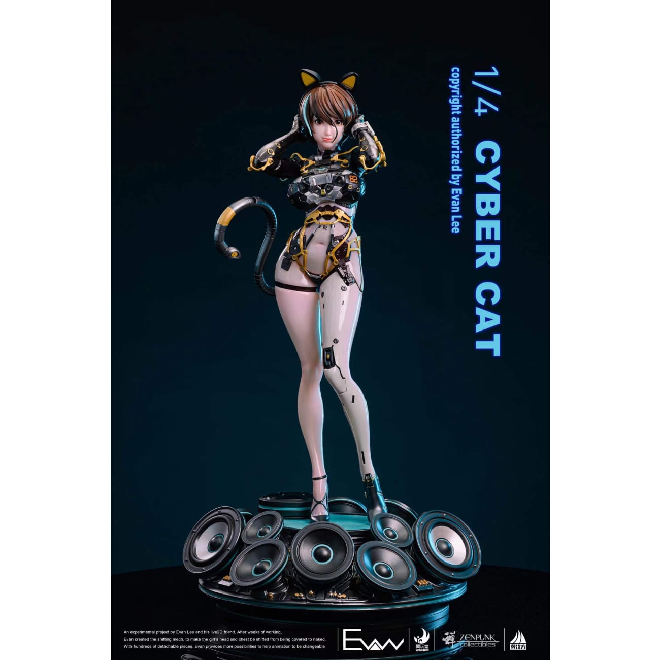 Wing Toys Studio x Zenpunk Collectibles x YCFCG - Cyber Cat