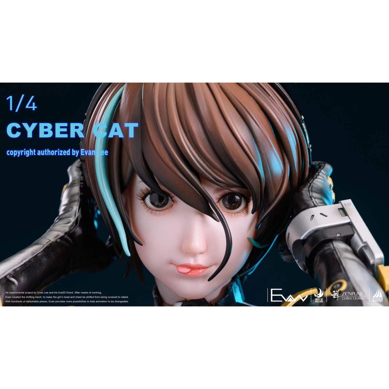 Wing Toys Studio x Zenpunk Collectibles x YCFCG - Cyber Cat