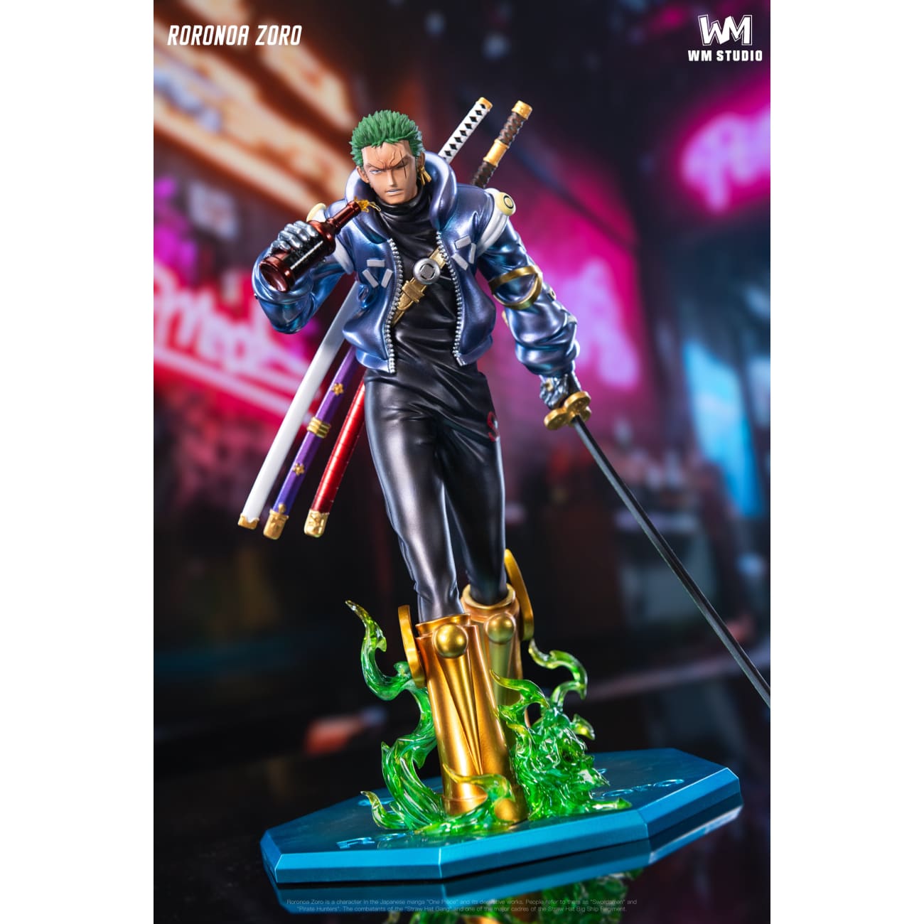 WM Studio - Roronoa Zoro Egghead Arc Cat Walk Ver. [2 Variants]