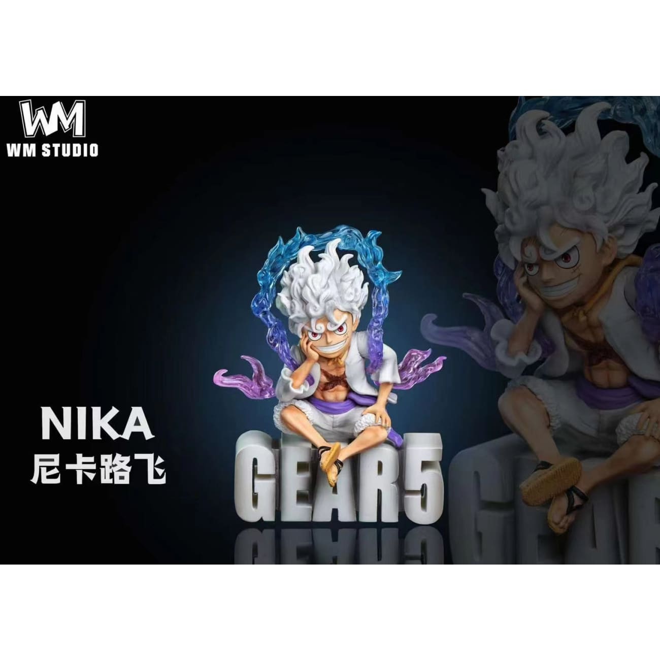 WM Studio - Sun God Nika Luffy Gear 5