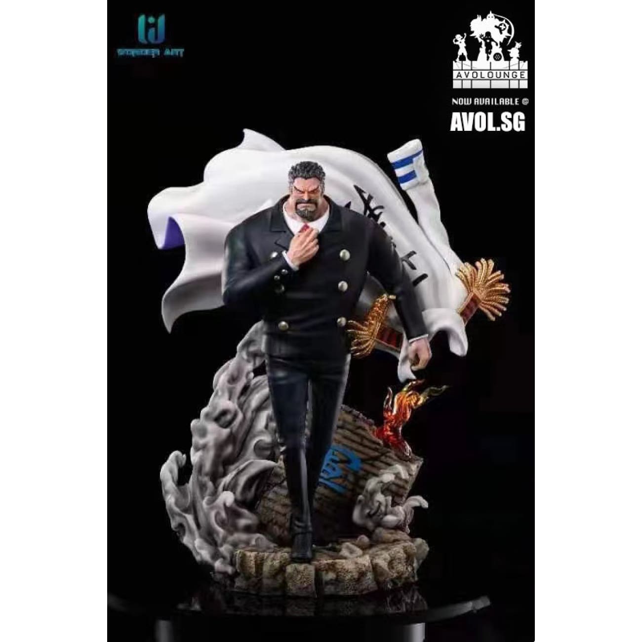 Wonder Art Studio - Monkey D. Garp [ Black outfie/ White outfit]