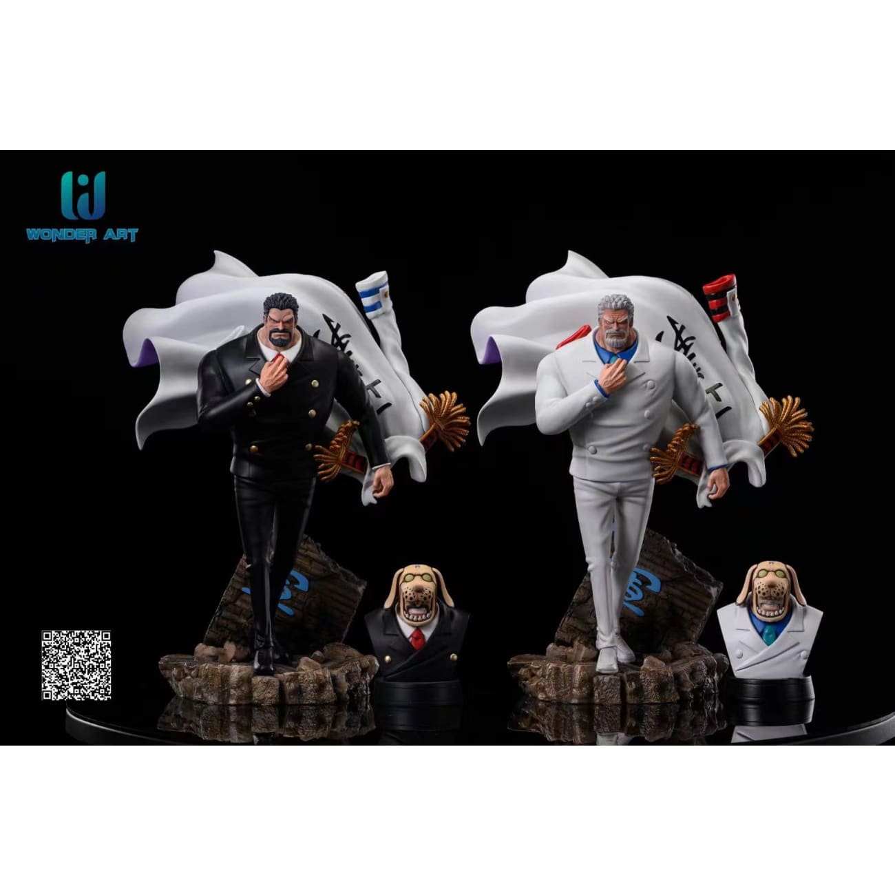 Wonder Art Studio - Monkey D. Garp [Black Uniform/ White Uniform]