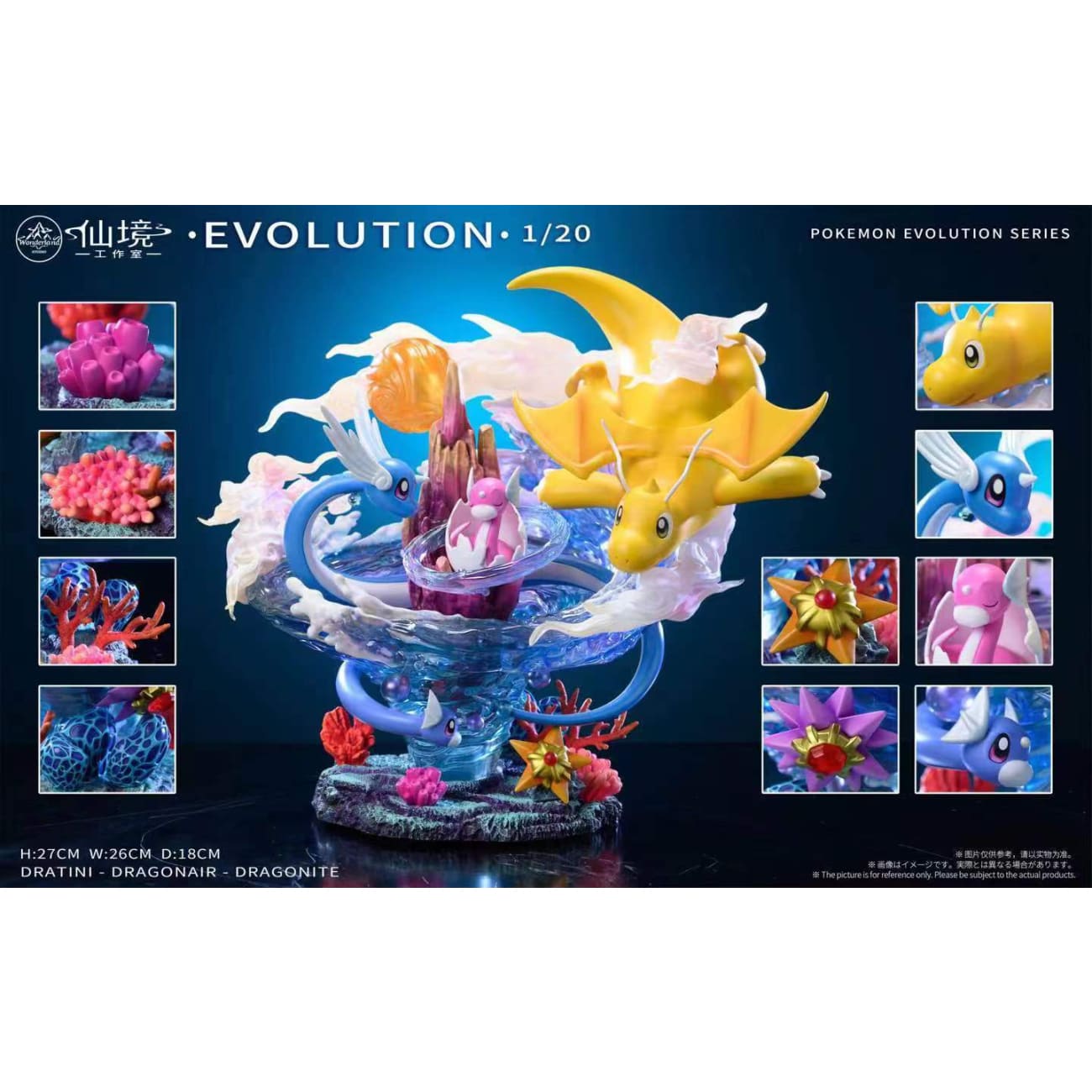 Wonderland Studio - Dragonite Family 