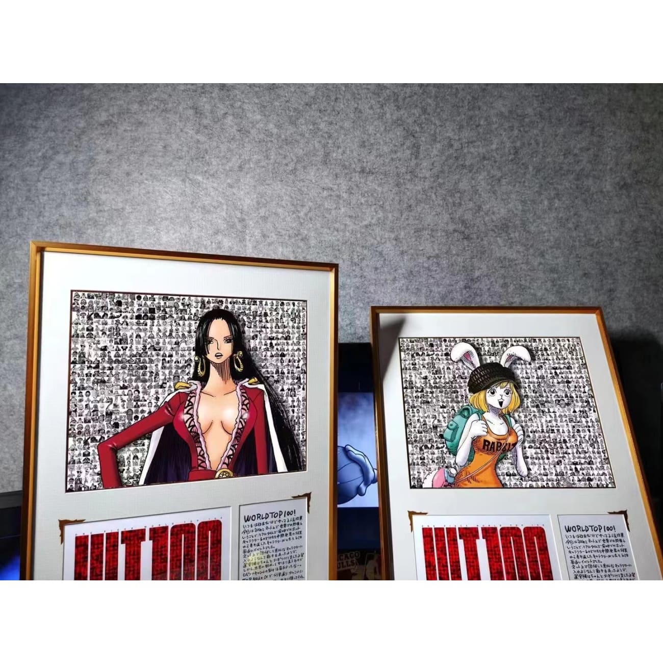 World Top 100/ WT100 - Carrot Poster Frame/ Boa Hancock Poster Frame