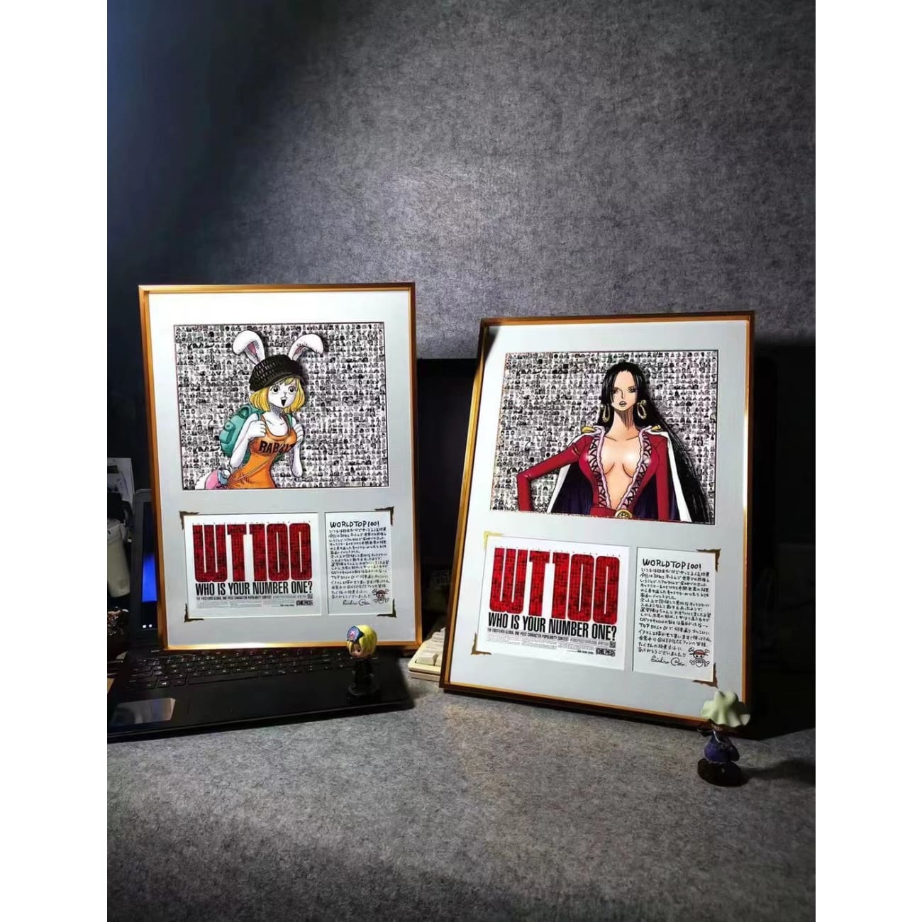 World Top 100/ WT100 - Carrot Poster Frame/ Boa Hancock Poster Frame