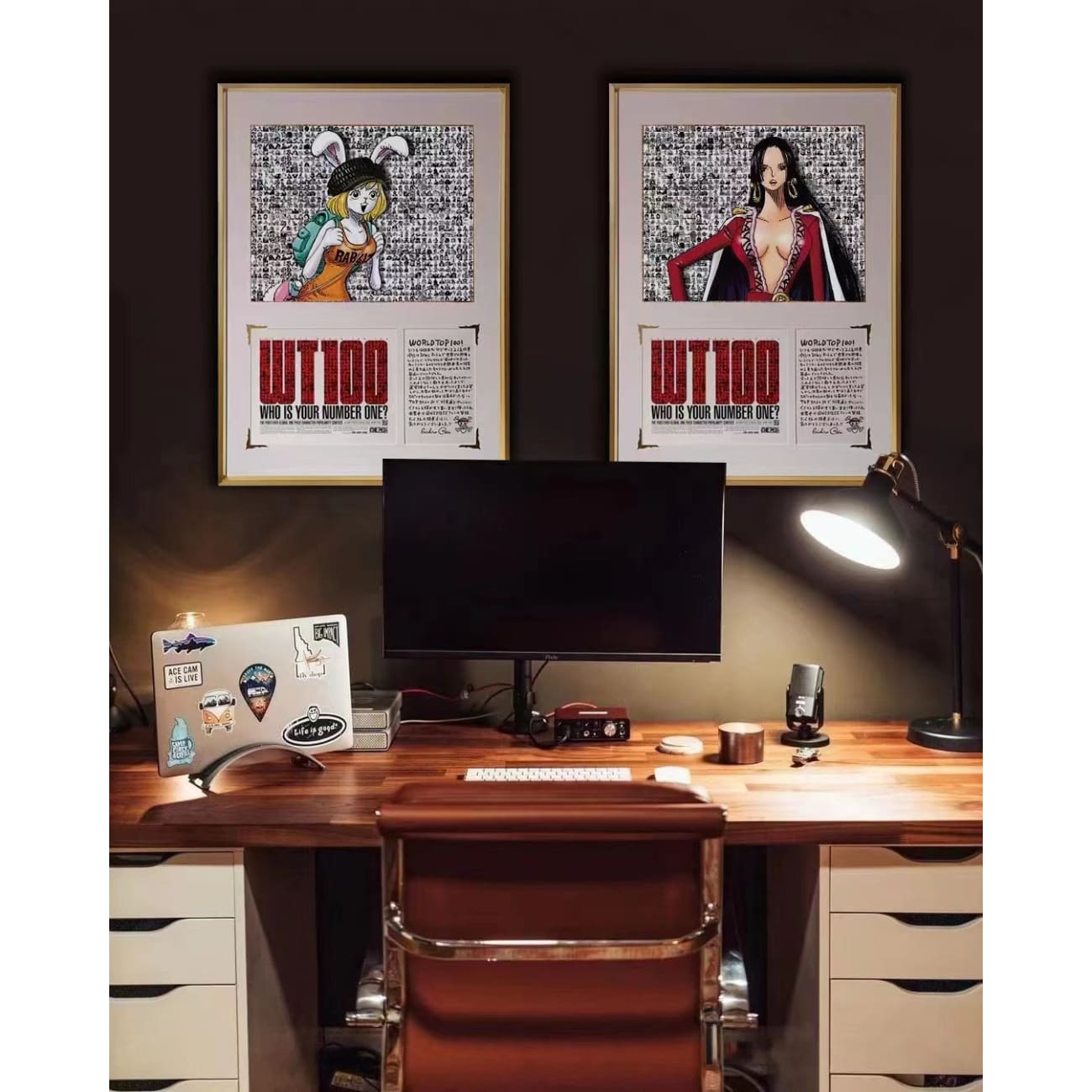 World Top 100/ WT100 - Carrot Poster Frame/ Boa Hancock Poster Frame