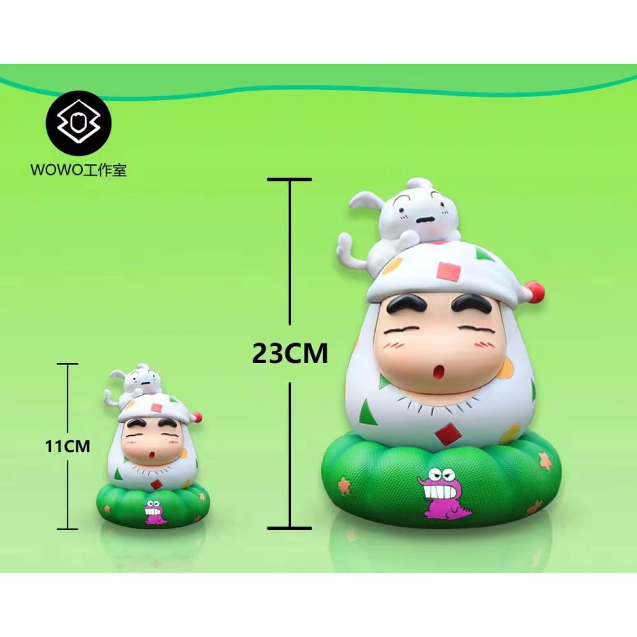 WOWO Studio - Shinnosuke Nohara Cosplay Daruma doll & Shiro