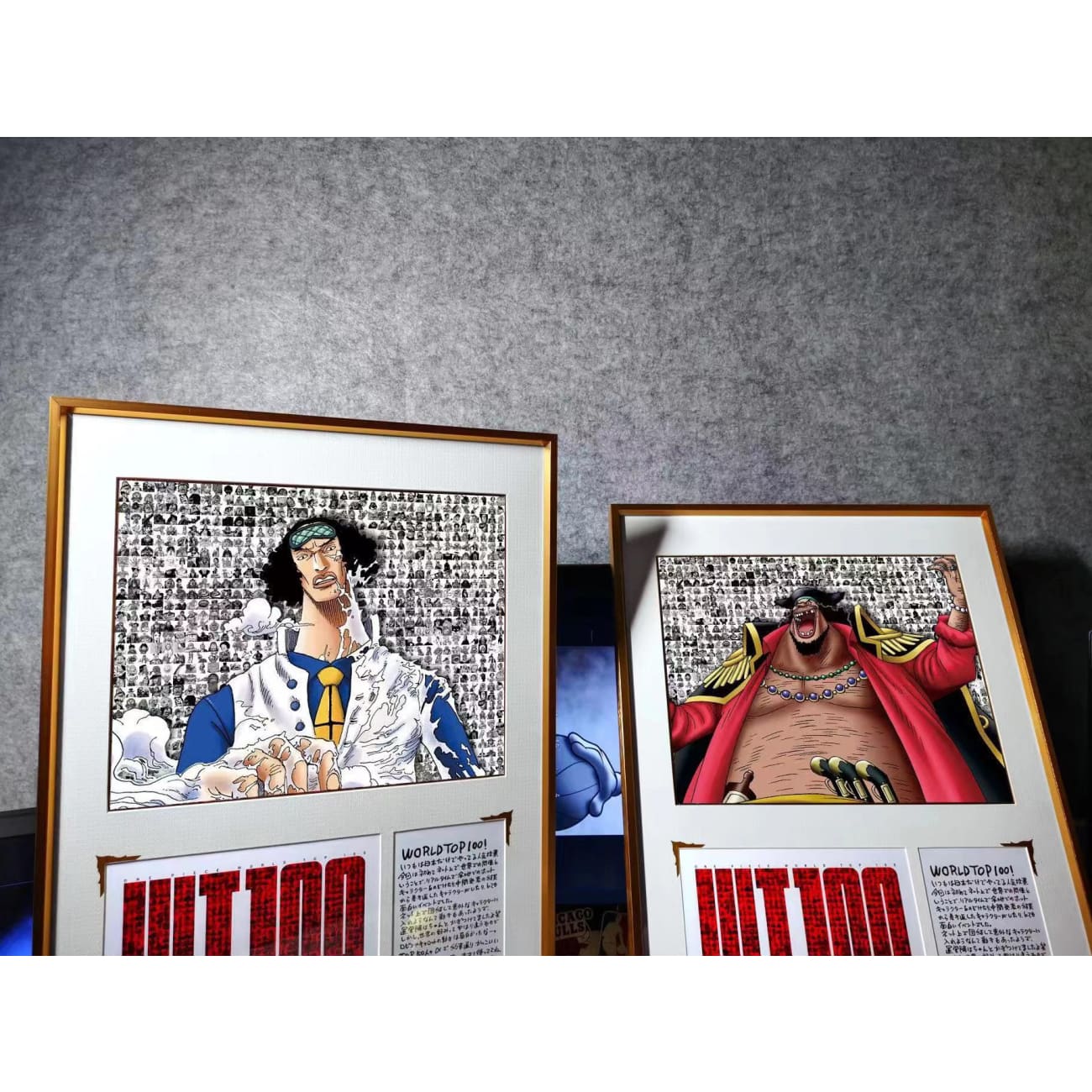WT 100 - Whitebeard / Kuzan Poster Frame