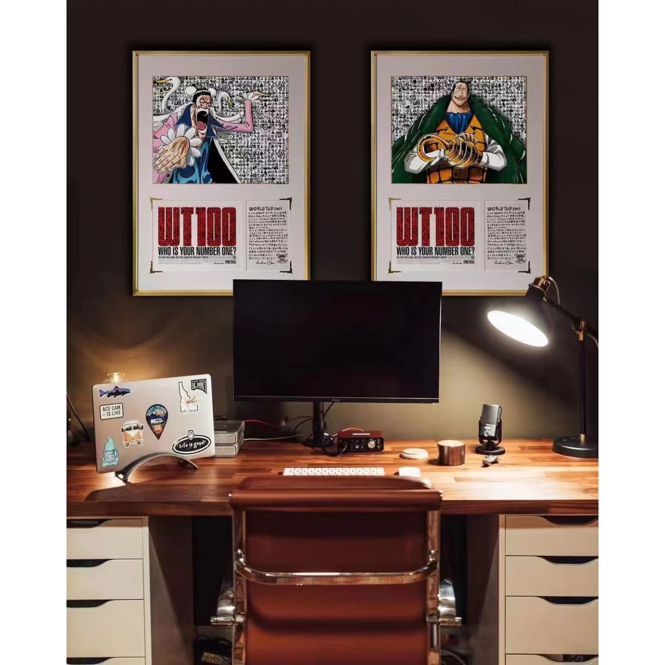 WT100 - Bentham / Sir Crocodile WT100 Poster Frame