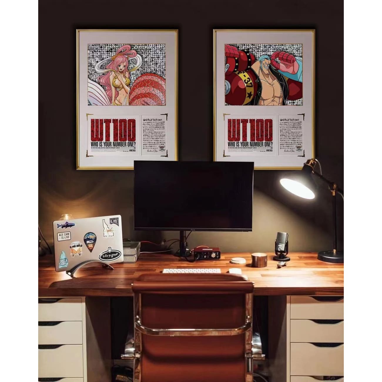WT100 - Franky / Shirahoshi WT100 Poster Frame