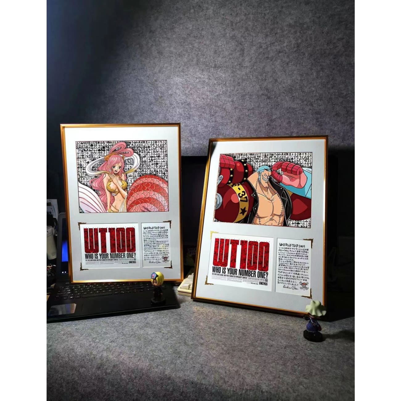 WT100 - Franky / Shirahoshi WT100 Poster Frame