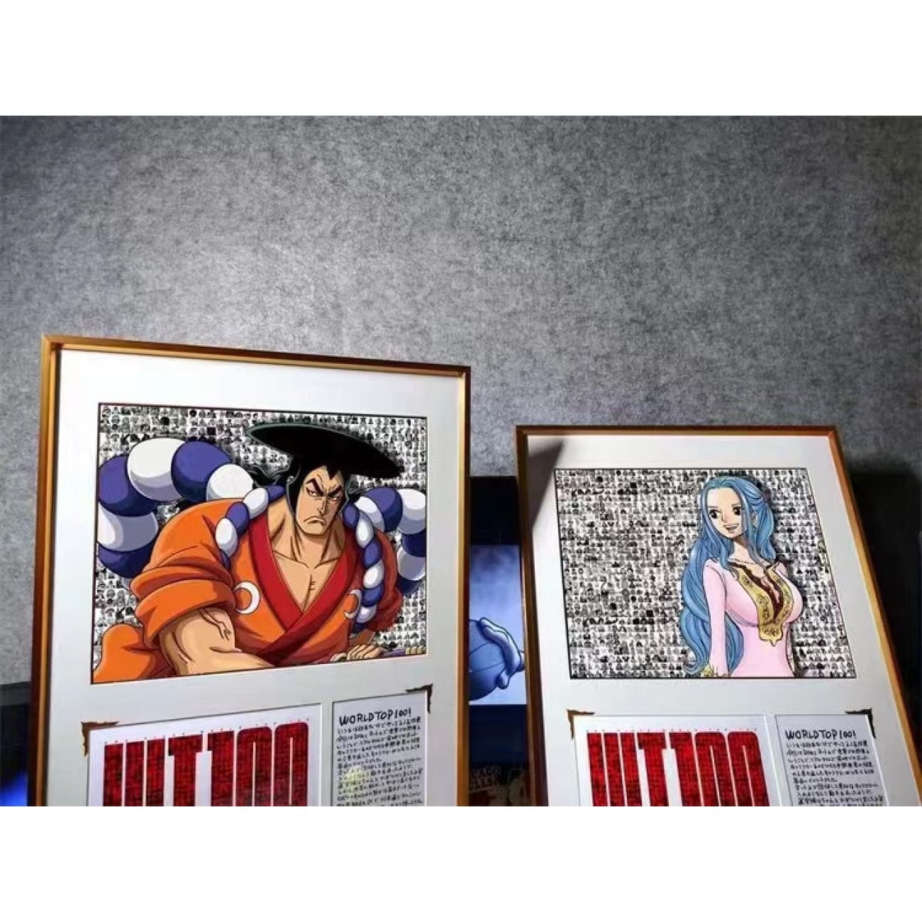 WT100 - Kozuki Oden / Nefertari Vivi WT100 Poster Frame