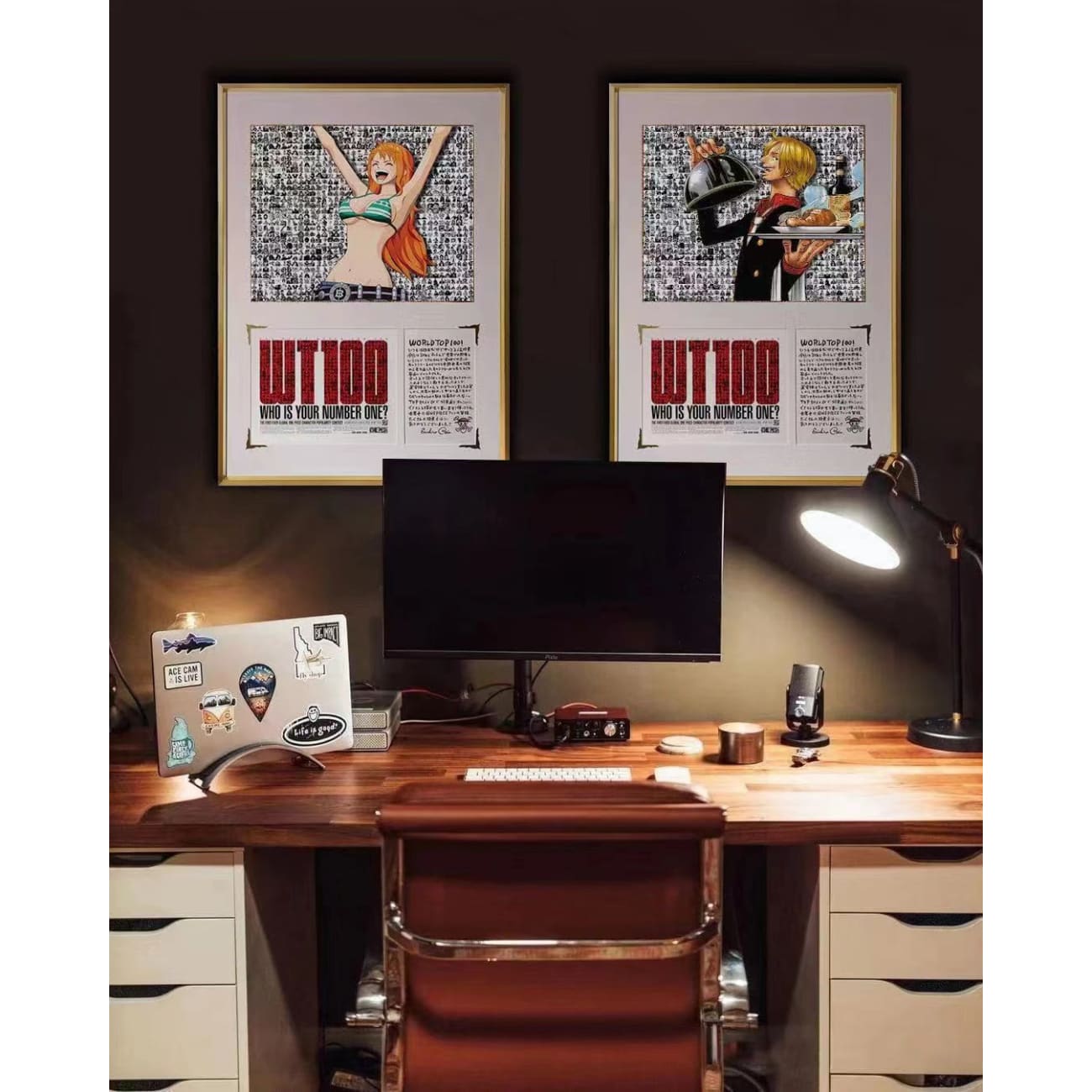 WT100 Nami/ Sanji Poster 