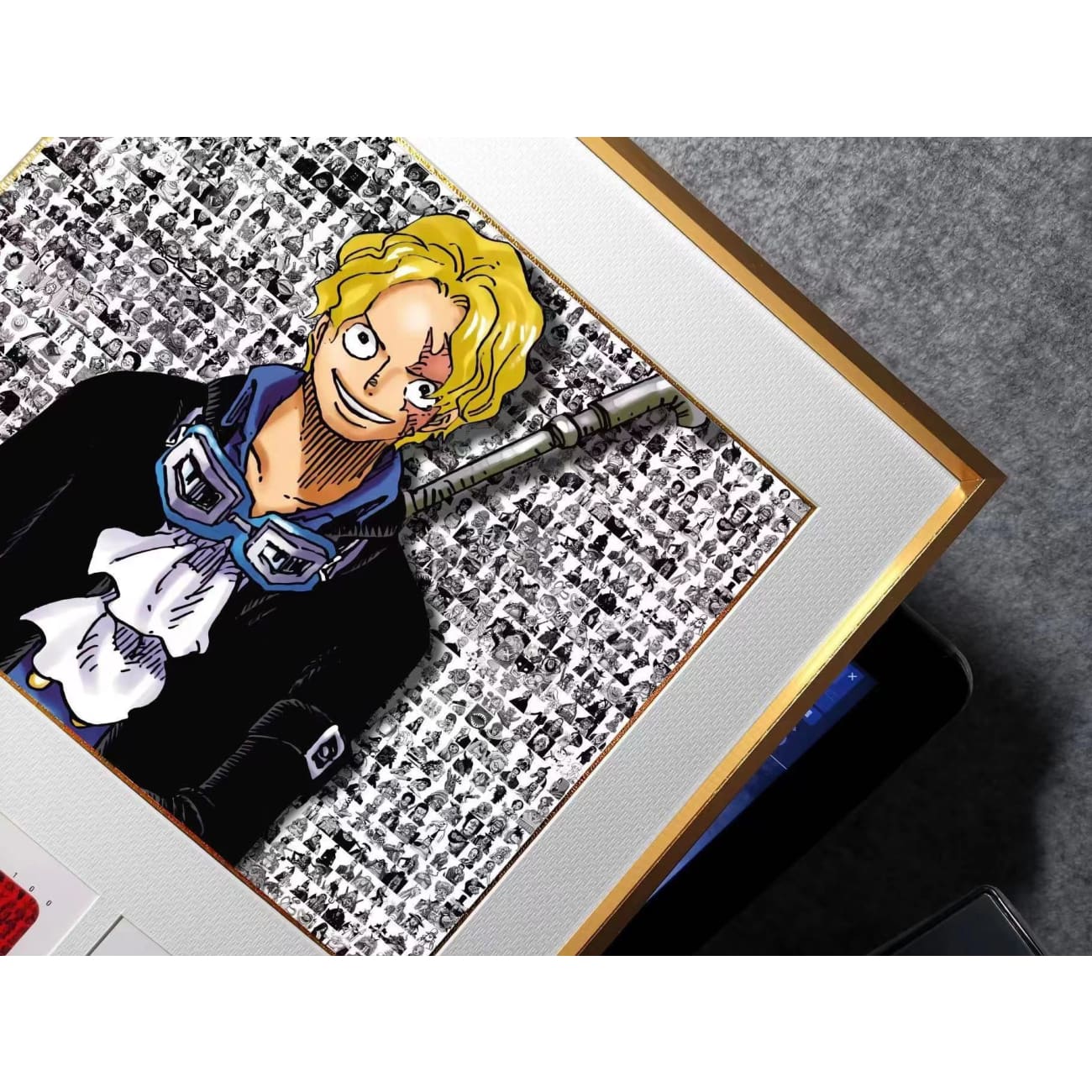 WT100 - World Top Sanji / Sabo Poster Frame
